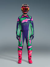 Load image into Gallery viewer, Alpinestars 2026 Techstar Nomur Pants - Deep-Purple/Green/Fluro Pink - View 5 | Everest Motorcycles