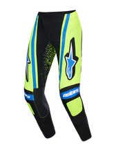 Load image into Gallery viewer, Alpinestars 2026 Techstar Nomur Pants - Dark-Navy/Fluro Yellow/ Ucla Blue - View 1 | Everest Motorcycles
