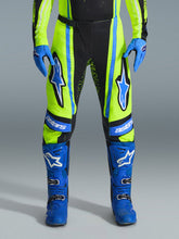 Load image into Gallery viewer, Alpinestars 2026 Techstar Nomur Pants - Dark-Navy/Fluro Yellow/ Ucla Blue - View 3 | Everest Motorcycles