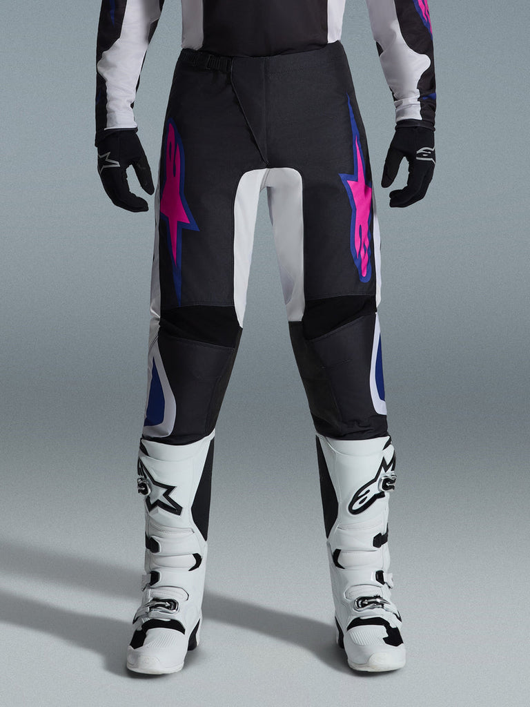 Alpinestars 2026 Fluid Grid Pants - Black/Light Gray/Purple - View 3 | Everest Motorcycles