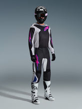 Load image into Gallery viewer, Alpinestars 2026 Fluid Grid Pants - Black/Light Gray/Purple - View 2 | Everest Motorcycles