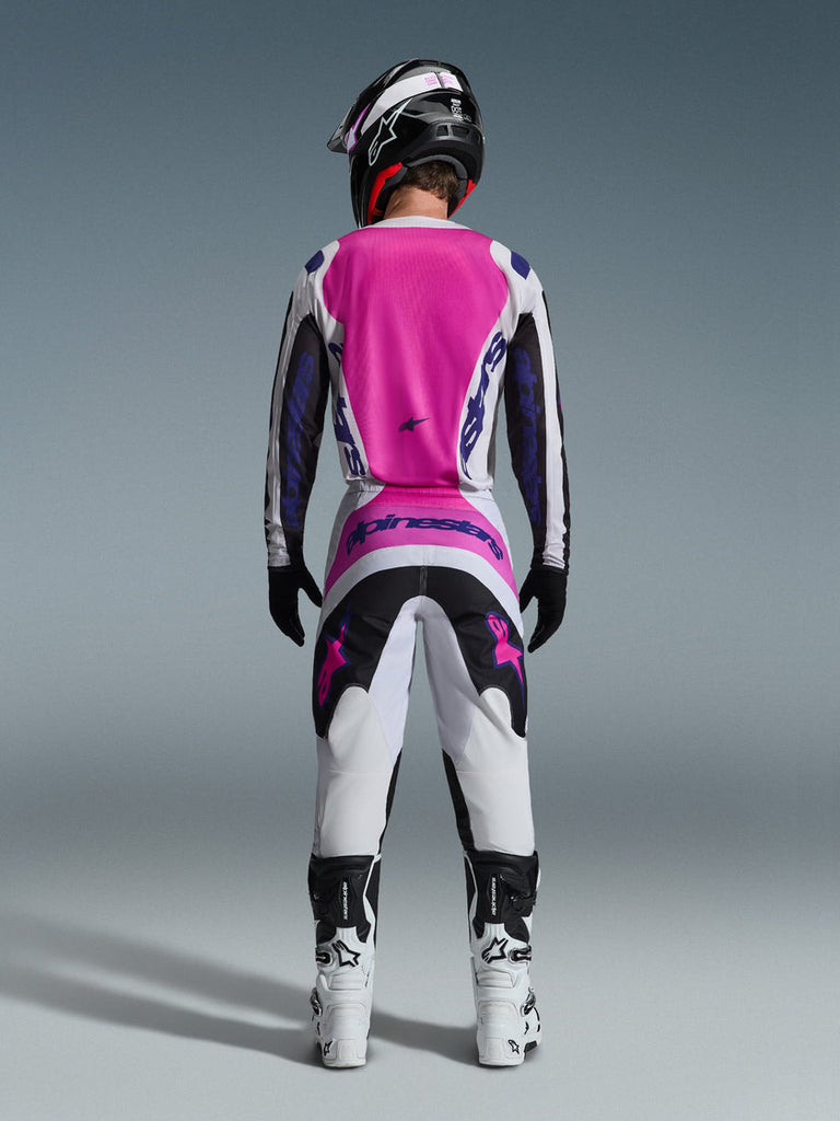 Alpinestars 2026 Fluid Grid Pants - Black/Light Gray/Purple - View 7 | Everest Motorcycles