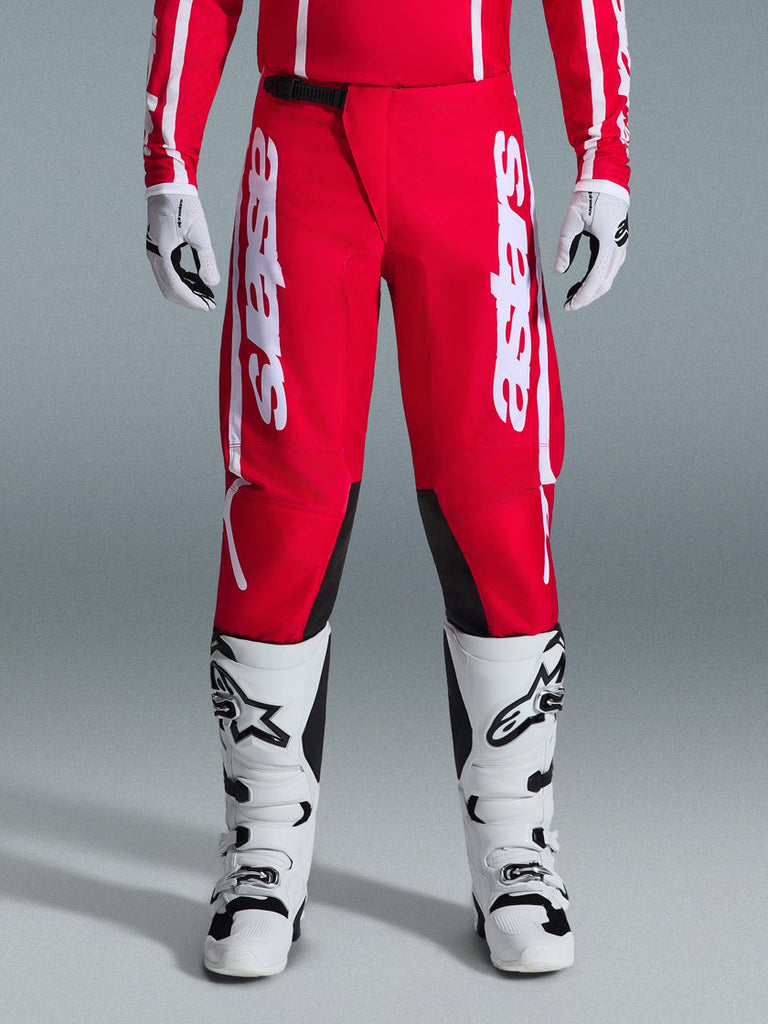 Alpinestars 2026 Fluid Apex Pants - Red/White - View 3 | Everest Motorcycles