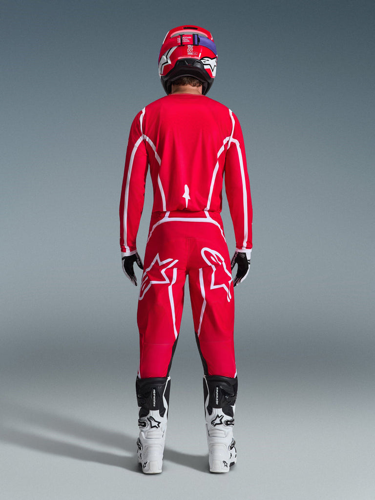 Alpinestars 2026 Fluid Apex Pants - Red/White - View 5 | Everest Motorcycles
