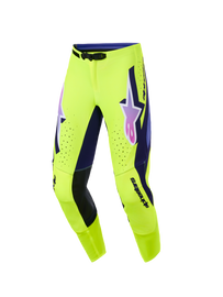 Alpinestars 2026 Supertech Vista Pants - Yellow/Purple/Black - View 1 | Everest Motorcycles