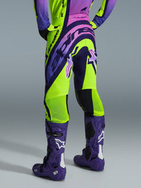 Alpinestars 2026 Supertech Vista Pants - Yellow/Purple/Black - View 2 | Everest Motorcycles