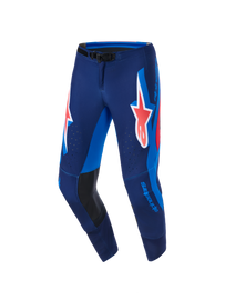 Alpinestars 2026 Supertech Vista Pants -Dark Navy/Hot Coral/Cobalt - View 1 | Everest Motorcycles