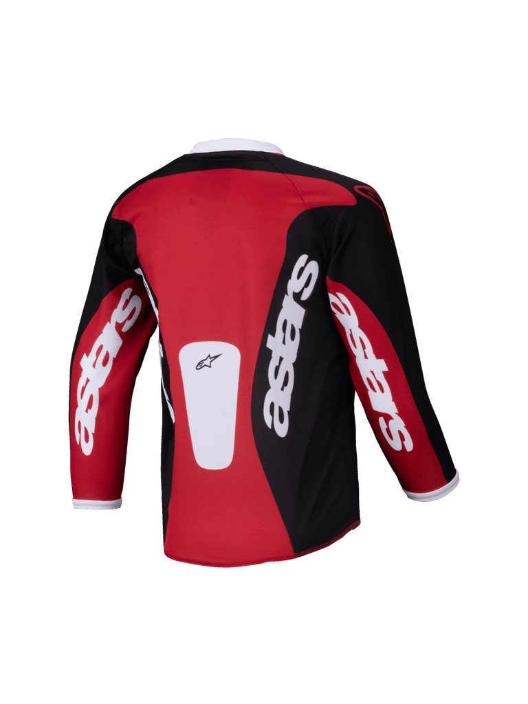 Alpinestars 2025 Kids Racer Veil Jersey - Black Bright Red