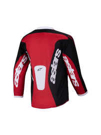 Alpinestars 2025 Kids Racer Veil Jersey - Black Bright Red