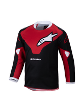Load image into Gallery viewer, Alpinestars 2025 Kids Racer Veil Jersey - Black Bright Red