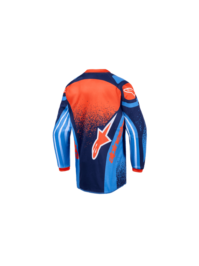 Alpinestars 2026 Kids Racer Nomur Jersey - Dark-Navy/Orange/Ucla Blue - View 2 | Everest Motorcycles
