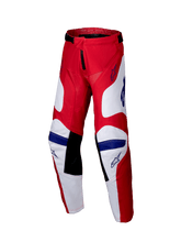 Load image into Gallery viewer, Alpinestars 2025 Youth Racer Veil Pants - Bright Red White