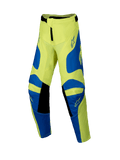 Alpinestars 2025 Youth Racer Veil Pants - Fluro Yellow Blue