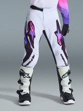 Load image into Gallery viewer, Alpinestars 2026 Youth Supertech Vista Pants - White/Purple/Black - View 4 | Everest Motorcycles