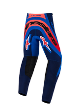 Load image into Gallery viewer, Alpinestars 2026 Youth Supertech Vista Pants -Dark Navy/Hot Coral/Cobalt - View 2 | Everest Motorcycles