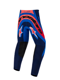 Alpinestars 2026 Youth Supertech Vista Pants -Dark Navy/Hot Coral/Cobalt - View 2 | Everest Motorcycles
