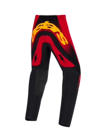 Alpinestars 2026 Youth Supertech Scenz Pants - Red/Black/Yellow - View 2 | Everest Motorcycles