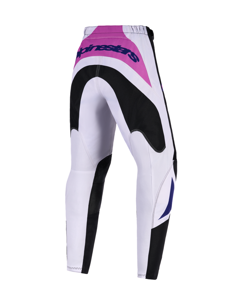 Alpinestars 2026 Youth Fluid Grid Pants - Black/Light Gray/Purple - View 2 | Everest Motorcycles