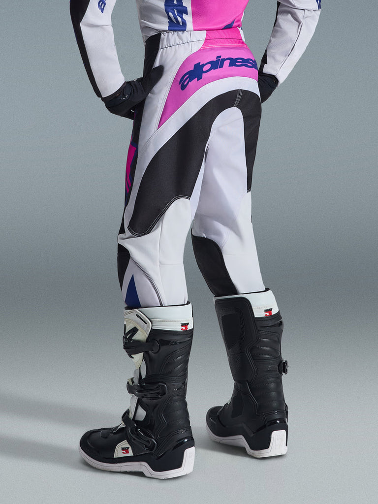 Alpinestars 2026 Youth Fluid Grid Pants - Black/Light Gray/Purple - View 5 | Everest Motorcycles