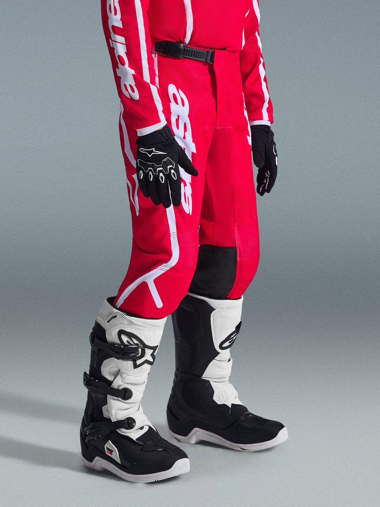 Alpinestars 2026 Youth Fluid Apex Pants - Red/White - View 4 | Everest Motorcycles