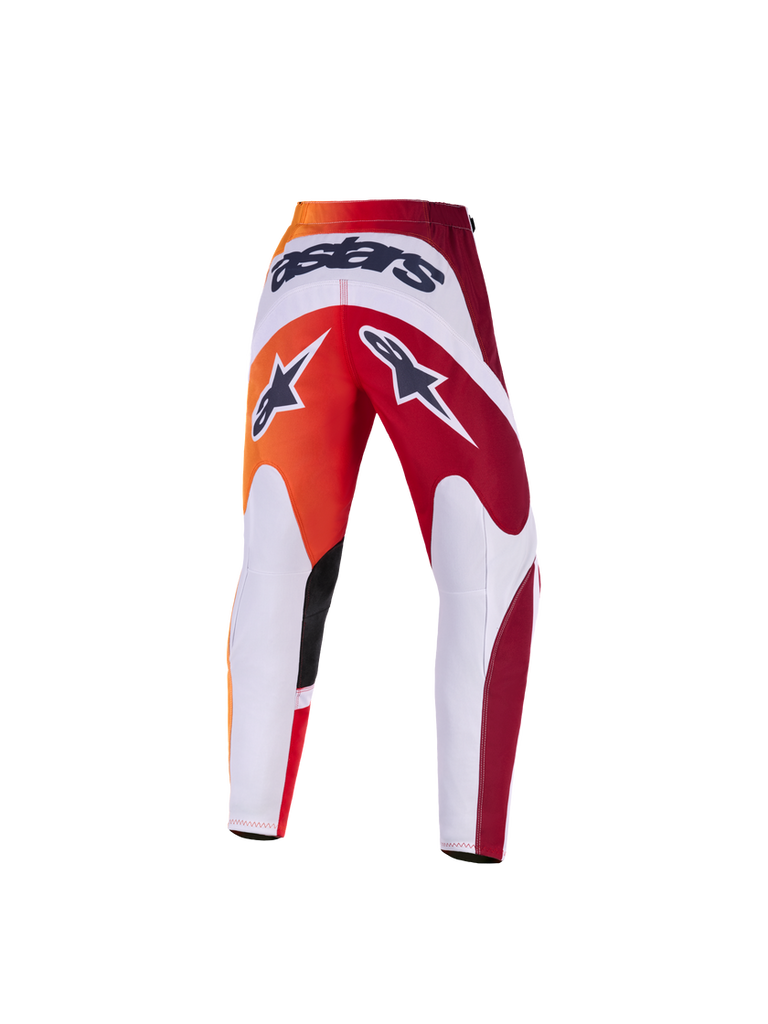 Alpinestars 2026 Youth Fluid Portl Pants - Red/Light Gray/Dark Gray - View 2 | Everest Motorcycles
