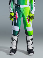 Load image into Gallery viewer, Alpinestars 2026 Youth Fluid Portl Pants - Green/White/Black - View 3 | Everest Motorcycles
