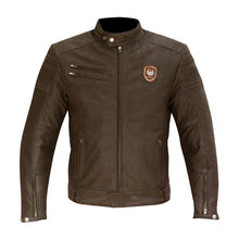 Load image into Gallery viewer, Merlin Alton Leather Jacket – Brown - MotoHeaven