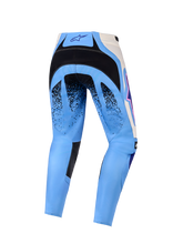 Load image into Gallery viewer, Alpinestars 2026 Womens Techstar Nomur Pants - Light-Blue Off-White Black - View 2 | Everest Motorcycles