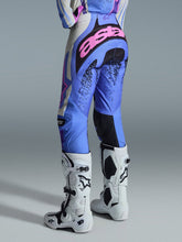 Load image into Gallery viewer, Alpinestars 2026 Womens Techstar Nomur Pants - Light-Blue Off-White Black - View 4 | Everest Motorcycles
