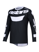 Load image into Gallery viewer, Alpinestars 2026 Racer Air Riway Jersey - Black/White - View 1 | Everest Motorcycles