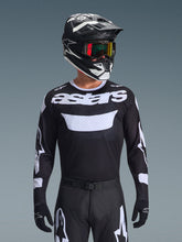 Load image into Gallery viewer, Alpinestars 2026 Racer Air Riway Jersey - Black/White - View 3 | Everest Motorcycles