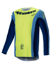 Load image into Gallery viewer, Alpinestars 2025 Techstar Melt Jersey - Fluro Yellow Blue