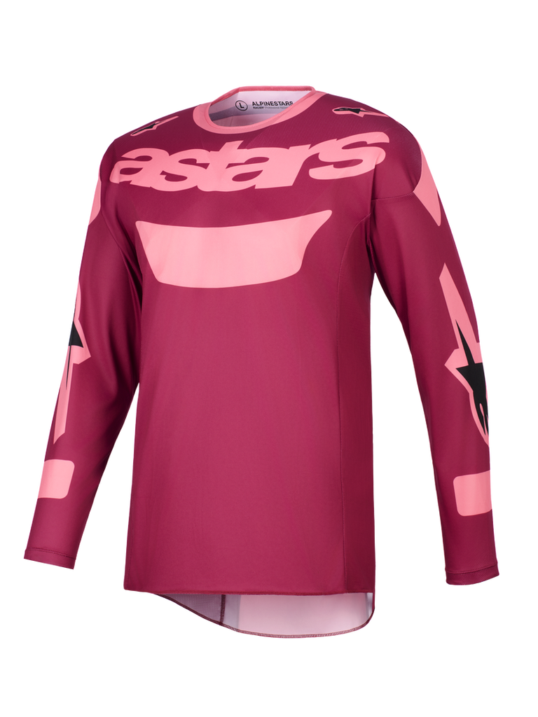 Alpinestars 2026 Racer Riway Jersey - Dark Red/Coral - View 1 | Everest Motorcycles