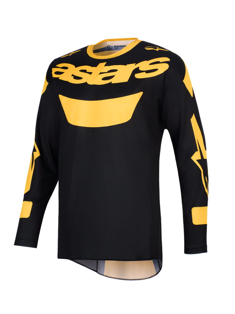Alpinestars 2026 Racer Riway Jersey - Yellow/Black - View 1 | Everest Motorcycles
