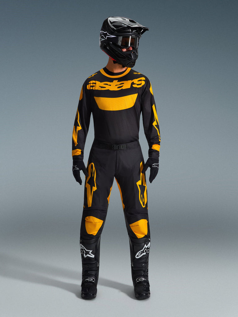 Alpinestars 2026 Racer Riway Jersey - Yellow/Black - View 4 | Everest Motorcycles