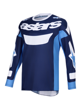 Load image into Gallery viewer, Alpinestars 2026 Racer Riway Jersey - Ucla Blue/White - View 1 | Everest Motorcycles