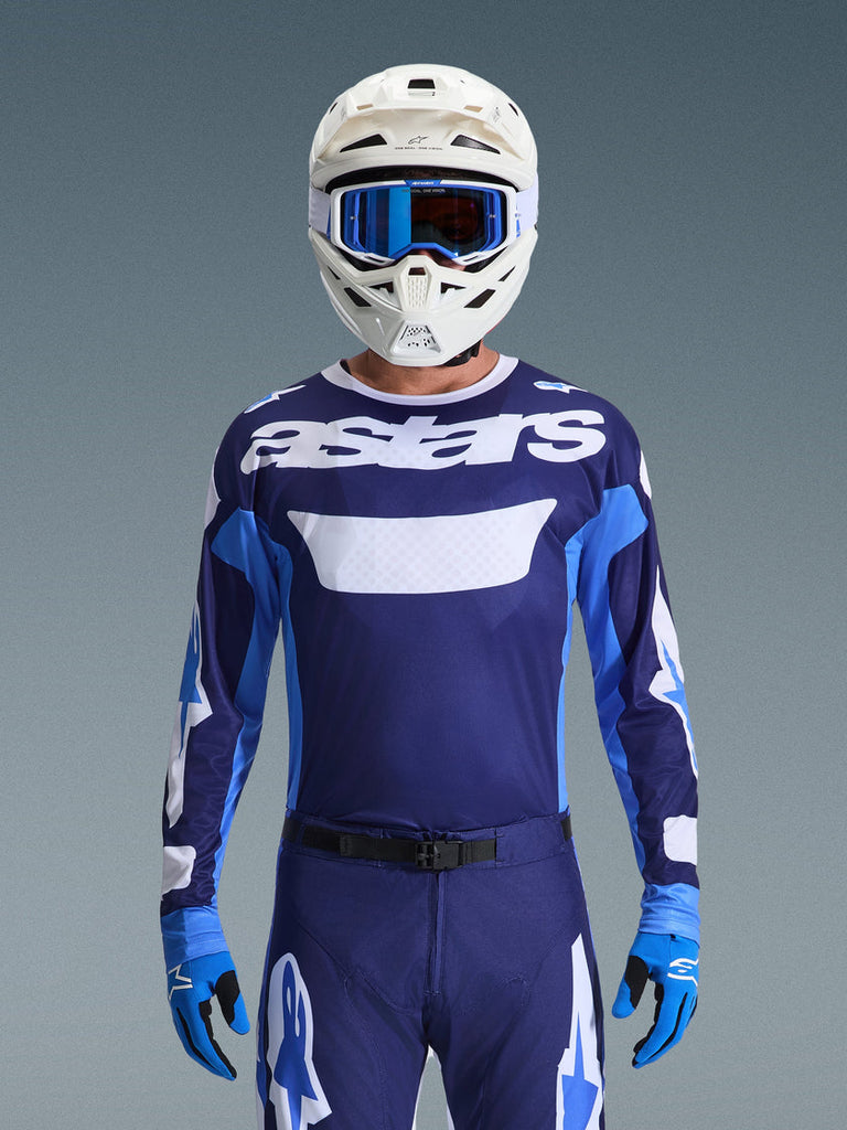 Alpinestars 2026 Racer Riway Jersey - Ucla Blue/White - View 2 | Everest Motorcycles