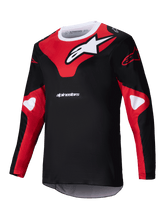 Load image into Gallery viewer, Alpinestars 2025 Racer Veil Jersey - Black Bright Red