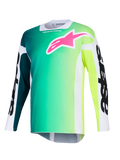 Alpinestars 2026 Racer Portl Jersey - Green/White/Black