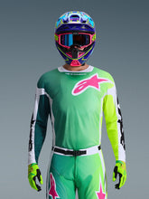 Load image into Gallery viewer, Alpinestars 2026 Racer Portl Jersey - Green/White/Black - View 2 | Everest Motorcycles
