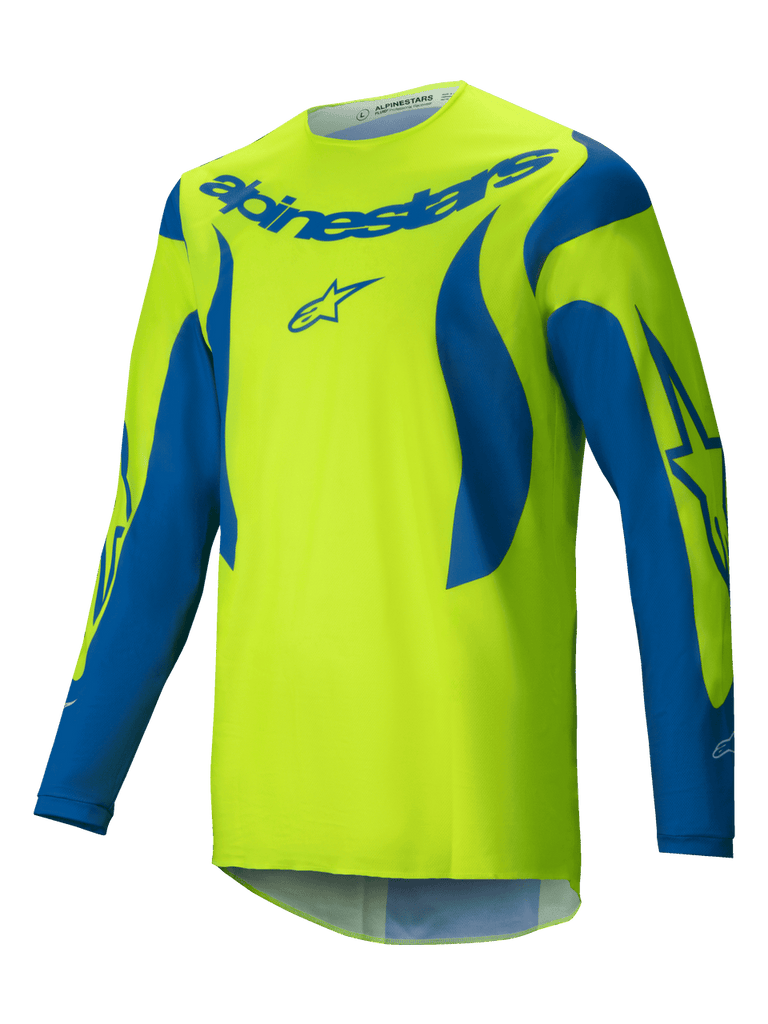 Alpinestars 2025 Fluid Haul Jersey - Fluro Yellow Blue