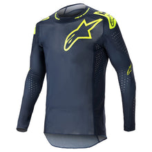 Load image into Gallery viewer, Alpinestars 2023 Supertech Bruin Jersey - Night Navy Yellowfluro