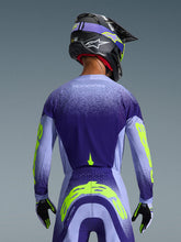 Load image into Gallery viewer, Alpinestars 2026 Supertech Scenz Jersey Purple/Yellow Fluro - View 4 | Everest Motorcycles