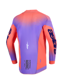 Alpinestars 2026 Supertech Scenz Jersey -Hot Coral/Purple - View 2 | Everest Motorcycles