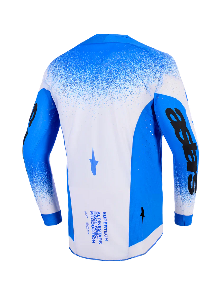 Alpinestars 2026 Supertech Scenz Jersey - Ucla Blue/White - View 2 | Everest Motorcycles