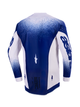 Load image into Gallery viewer, Alpinestars 2026 Supertech Scenz Jersey Light Gray/Dark Blue - View 2 | Everest Motorcycles