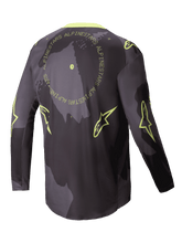 Load image into Gallery viewer, Alpinestars 2025 Racer Hollow Jersey - Dark Camo/Yellow Fluo