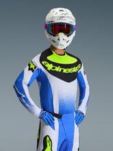 Load image into Gallery viewer, Alpinestars 2026 Techstar Knif Jersey - Ucla Blue/Black/Yellow Fluro - View 4 | Everest Motorcycles