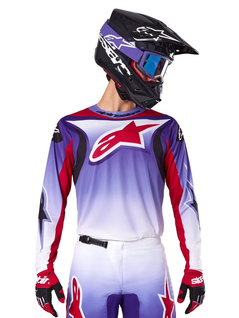 Alpinestars 2025 Fluid Wurx Jersey - Purple/Bright Red