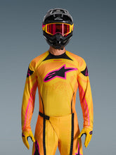 Load image into Gallery viewer, Alpinestars 2026 Techstar Nomur Jersey - Orange/Yellow/Pink - View 3 | Everest Motorcycles
